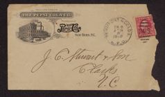 Pepsi-Cola Company, New Bern, N.C., envelope